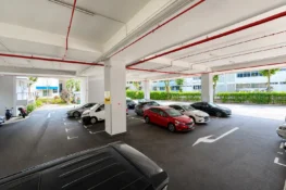 Car park at EBC Lifestyle Hub, 50 Tagore Lane, Singapore