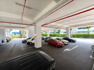 Car park at EBC Lifestyle Hub, 50 Tagore Lane, Singapore