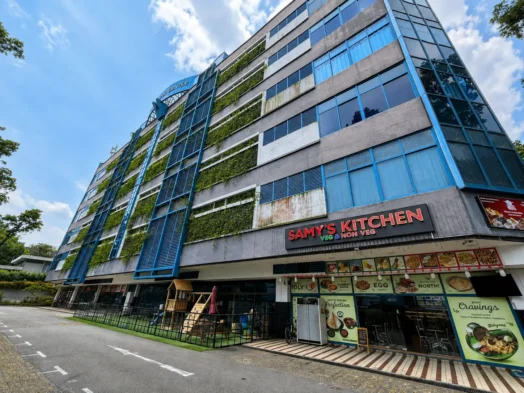 Shop Space at 50 Tagore Lane Shop Space for rent at EBC Lifestyle Hub
